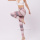 Comfortable Spandex Funky Fitness Stripe Women Yoga Leggings